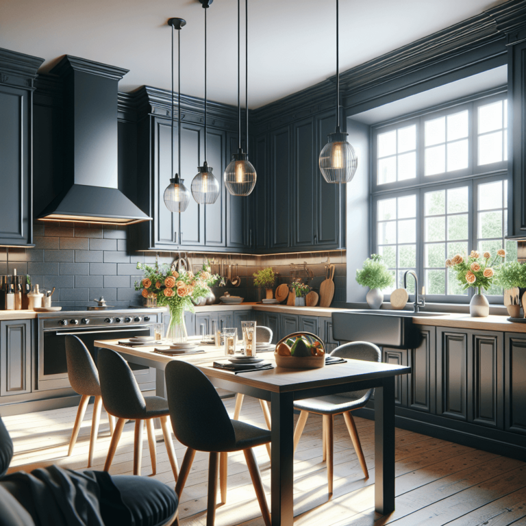 anthrazitfarbene Anrichte Küche-Lübeck