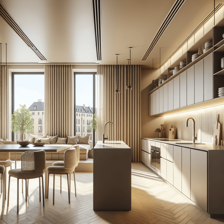 beige Barrierefreie Küche-Lübeck