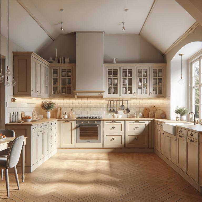 beige einzeilige Küche-Lübeck