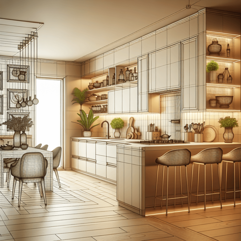 beige mehrzeilige Küche-Lübeck