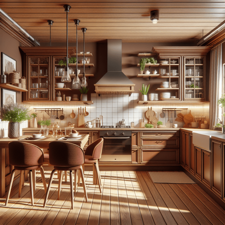 braune Anrichte Küche-Lübeck