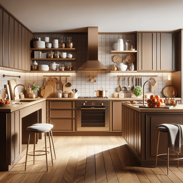 braune Barrierefreie Küche-Lübeck