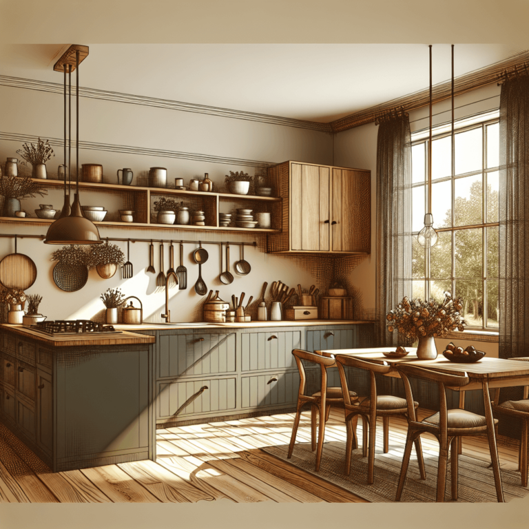 braune Küche im skandinavischen Stil-Lübeck