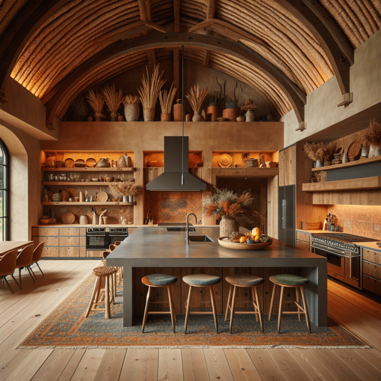 braune Landhausküche-Lübeck