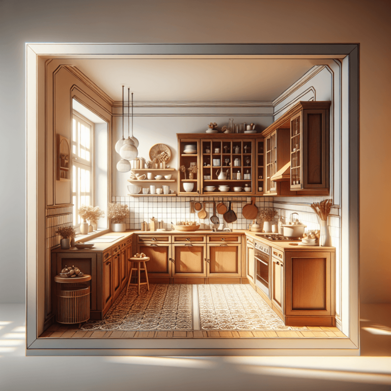 braune Singleküche-Lübeck