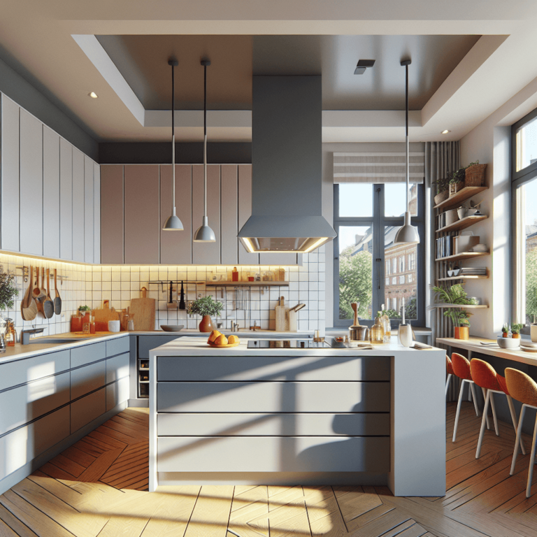 bunte Modulare Küche-Lübeck