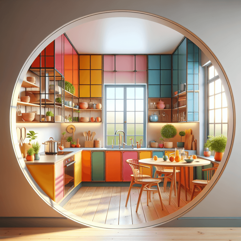 bunte Rondell Küche-Lübeck