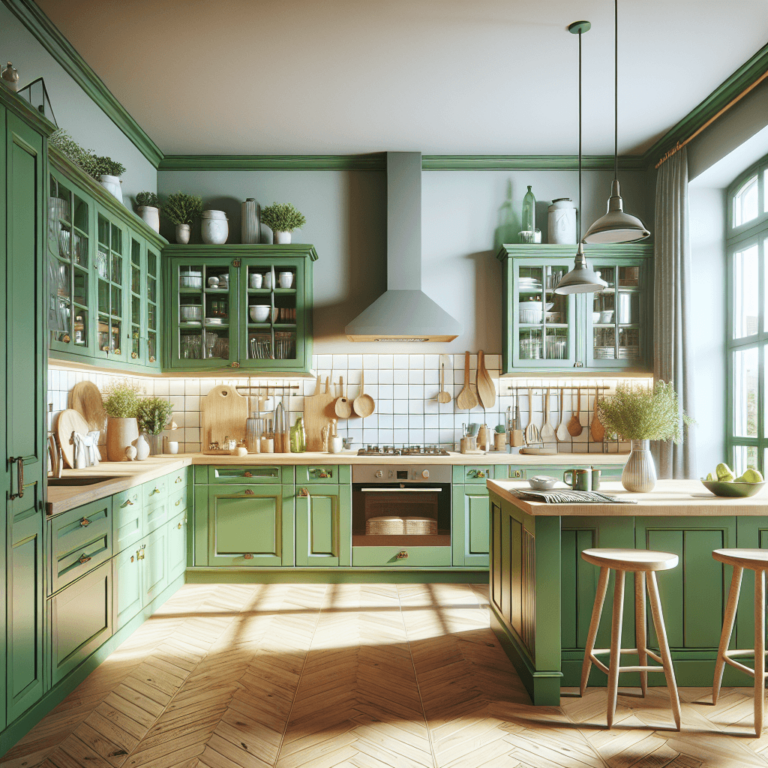 grüne Landhausküche-Lübeck