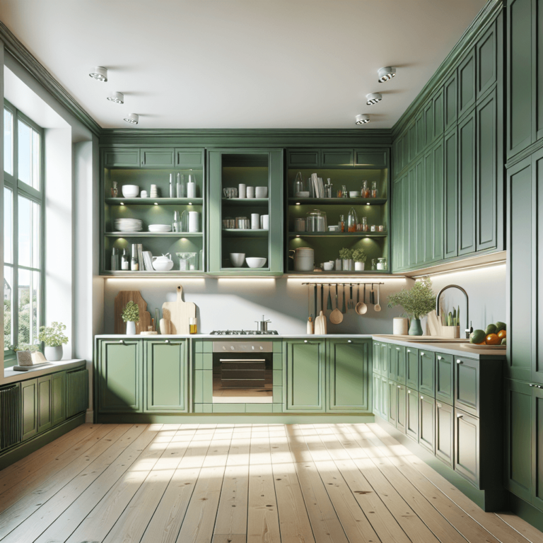 grüne Modulare Küche-Lübeck