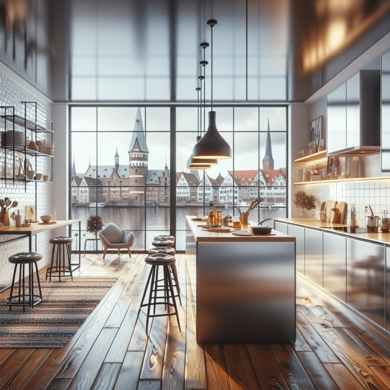 hochglanz Amerikanische Küche-Lübeck