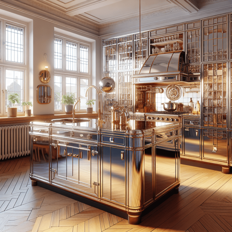 hochglanz Küche im Art-Deco-Stil-Lübeck