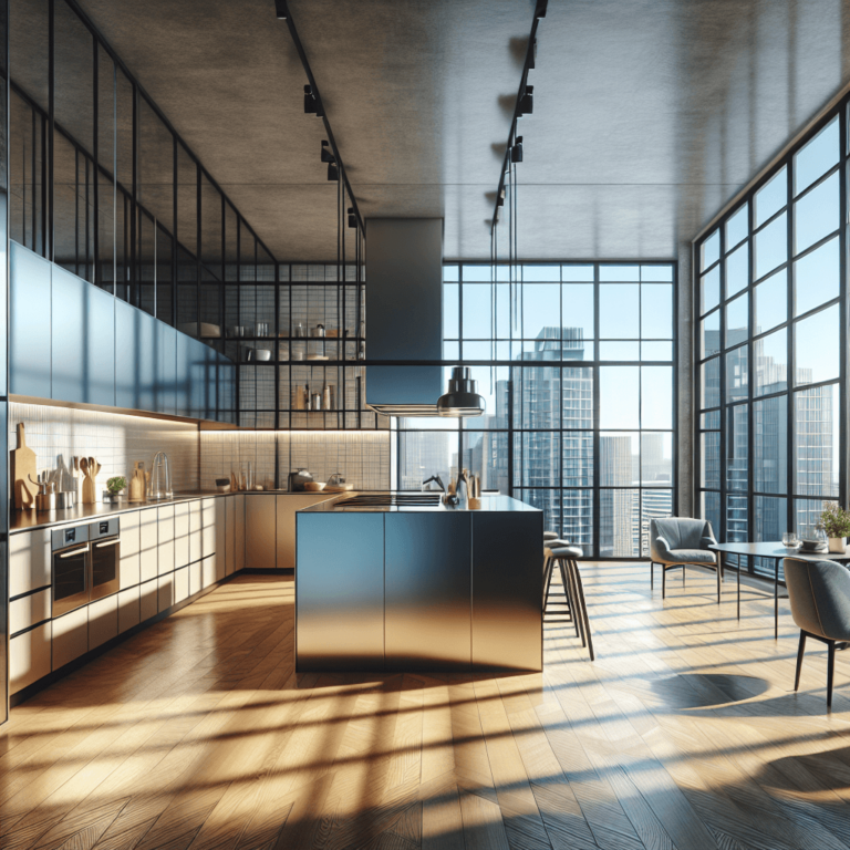 hochglanz Küche im Loftstil-Lübeck