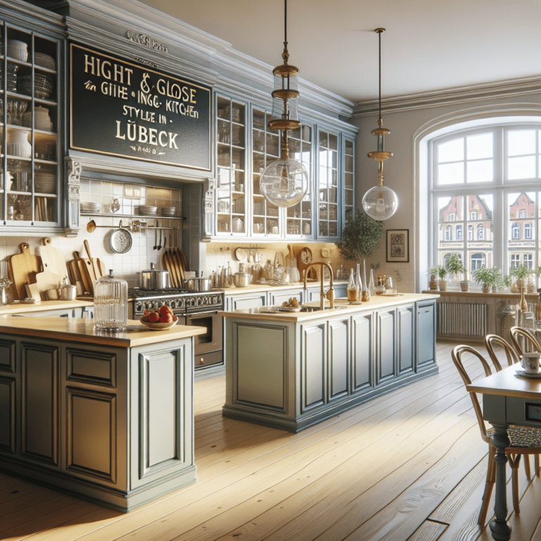 hochglanz Küche im Vintage Chic Stil-Lübeck