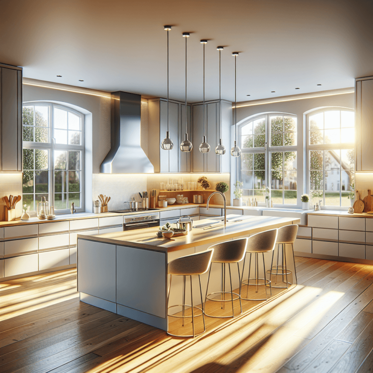 hochglanz Küche in U-Form-Lübeck