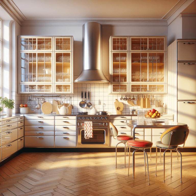 hochglanz Retro Küche-Lübeck