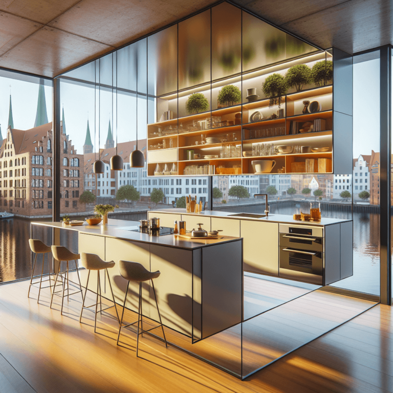 hochglanz Schwebende Küche-Lübeck