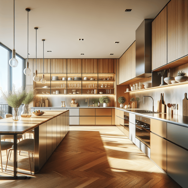 hochglanz einzeilige Küche-Lübeck