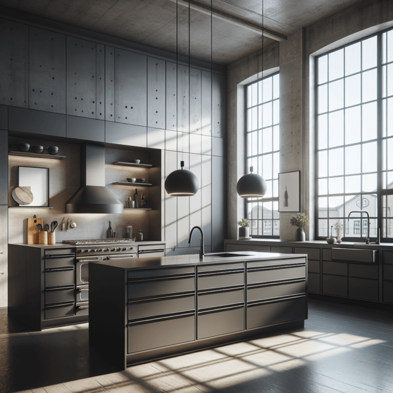 matte Industrial Style Küche-Lübeck