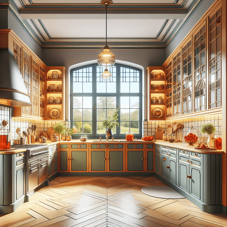 matte Küche im Art-Deco-Stil-Lübeck