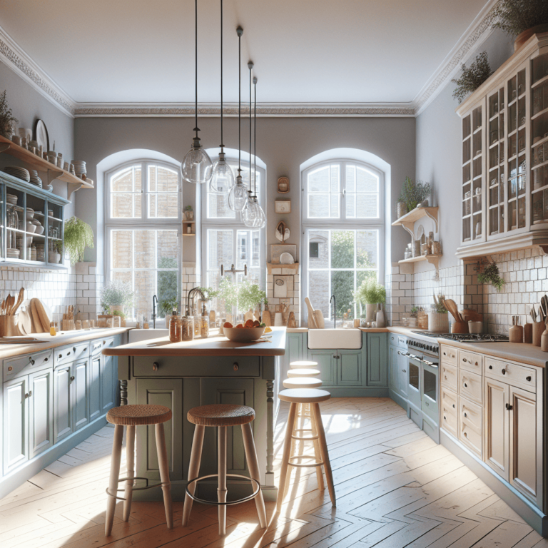 matte Küche im Shabby Chic Stil-Lübeck