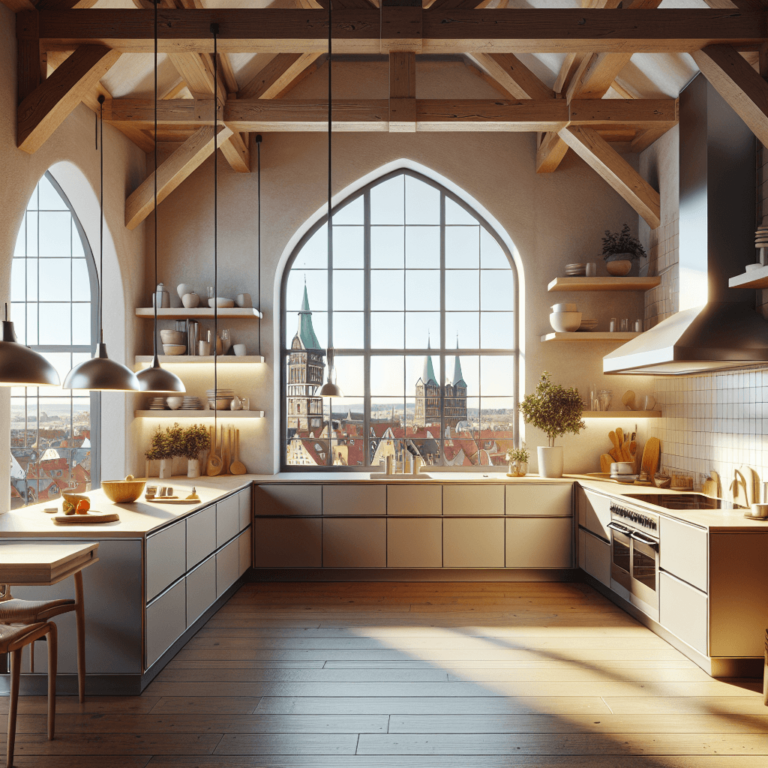 matte Küche in G-Form-Lübeck