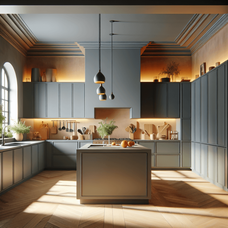 matte Küche in U-Form-Lübeck